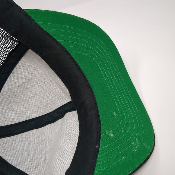 YoungAn Hat Snapback Trucker Hat Black One Size Lightweight Mesh Back Vintage - Picture 8 of 9